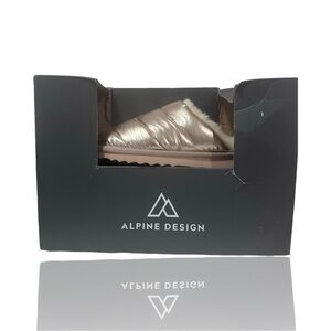 New Alpine Design Metallic Rose Gold Slippers